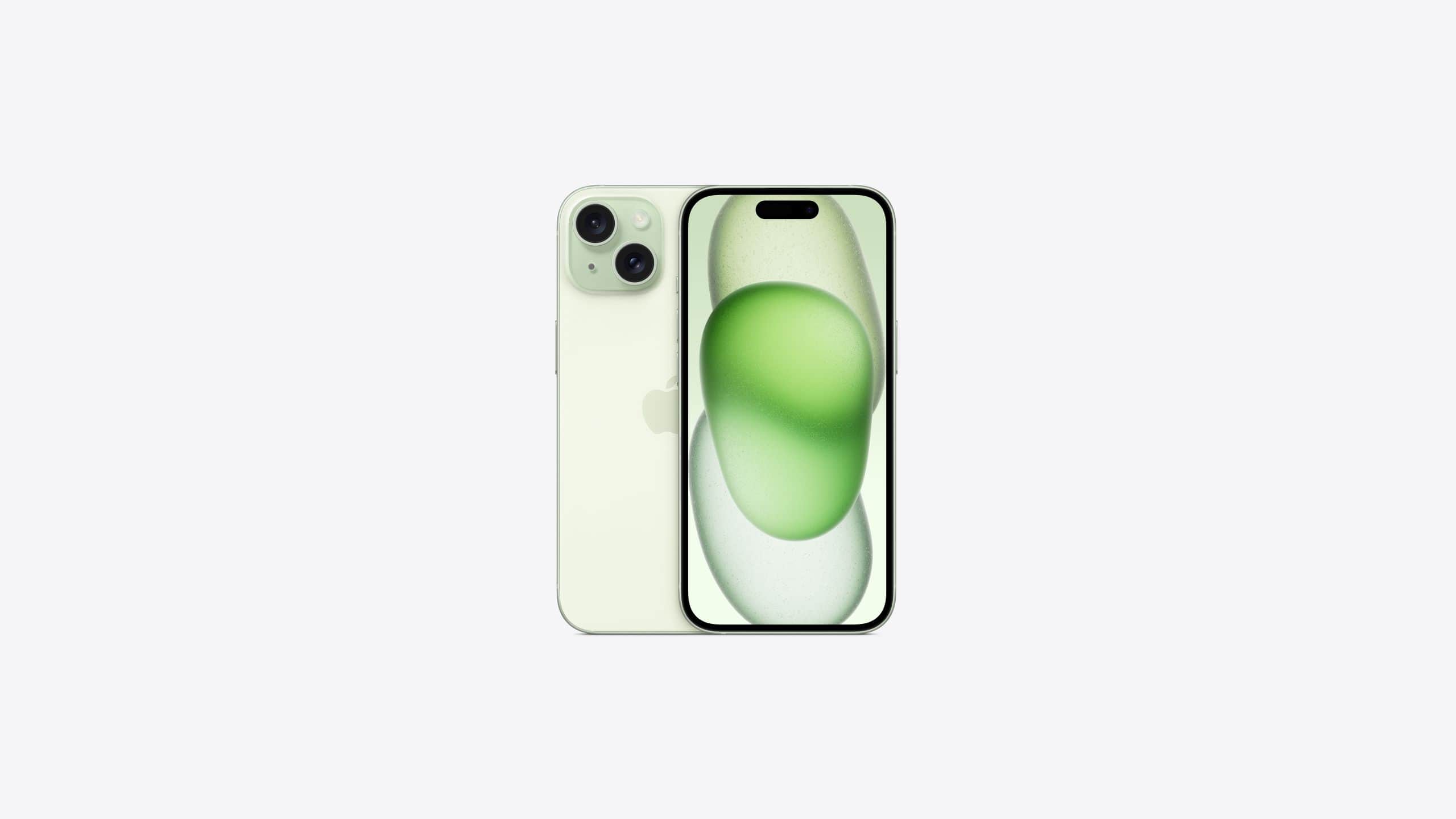 iphone 15 and iphone 15 plus green